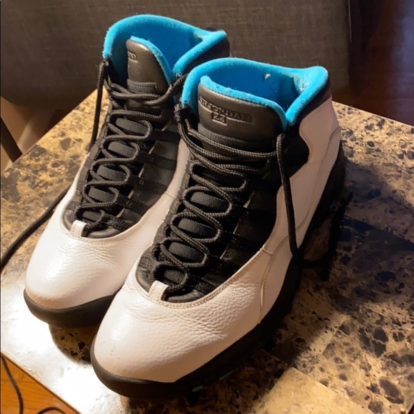 These are some Jordan 10 Powder blue. - Picture 3 of 4